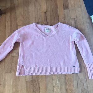 Pink hollister sweater